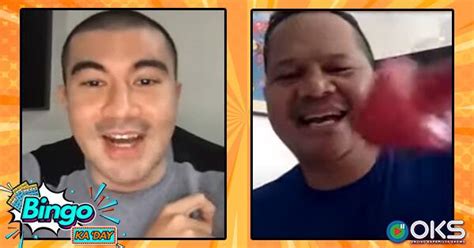 Luis, naaliw sa pagbola ni Bayani ng Bingo .